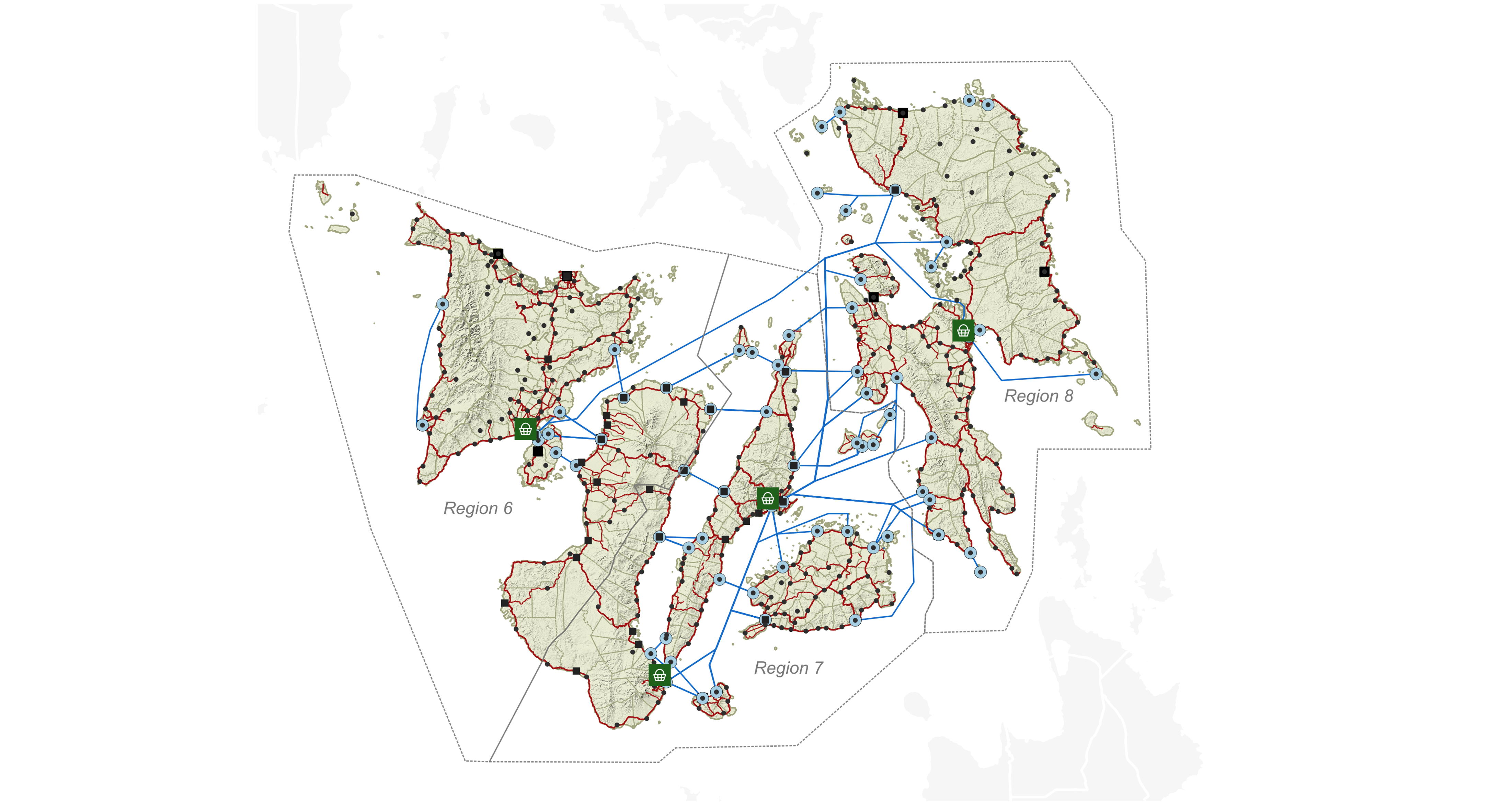 Using Network Science to Optimize Disaster Relief in the Philippines